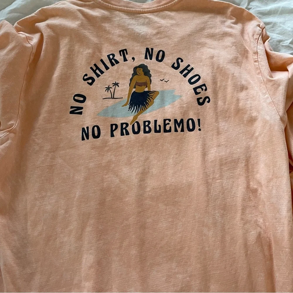 Kanvas By Katin Cherry Blossom Mineral Long Sleeve T-Shirt Size XL Hula Girl - Picture 6 of 6